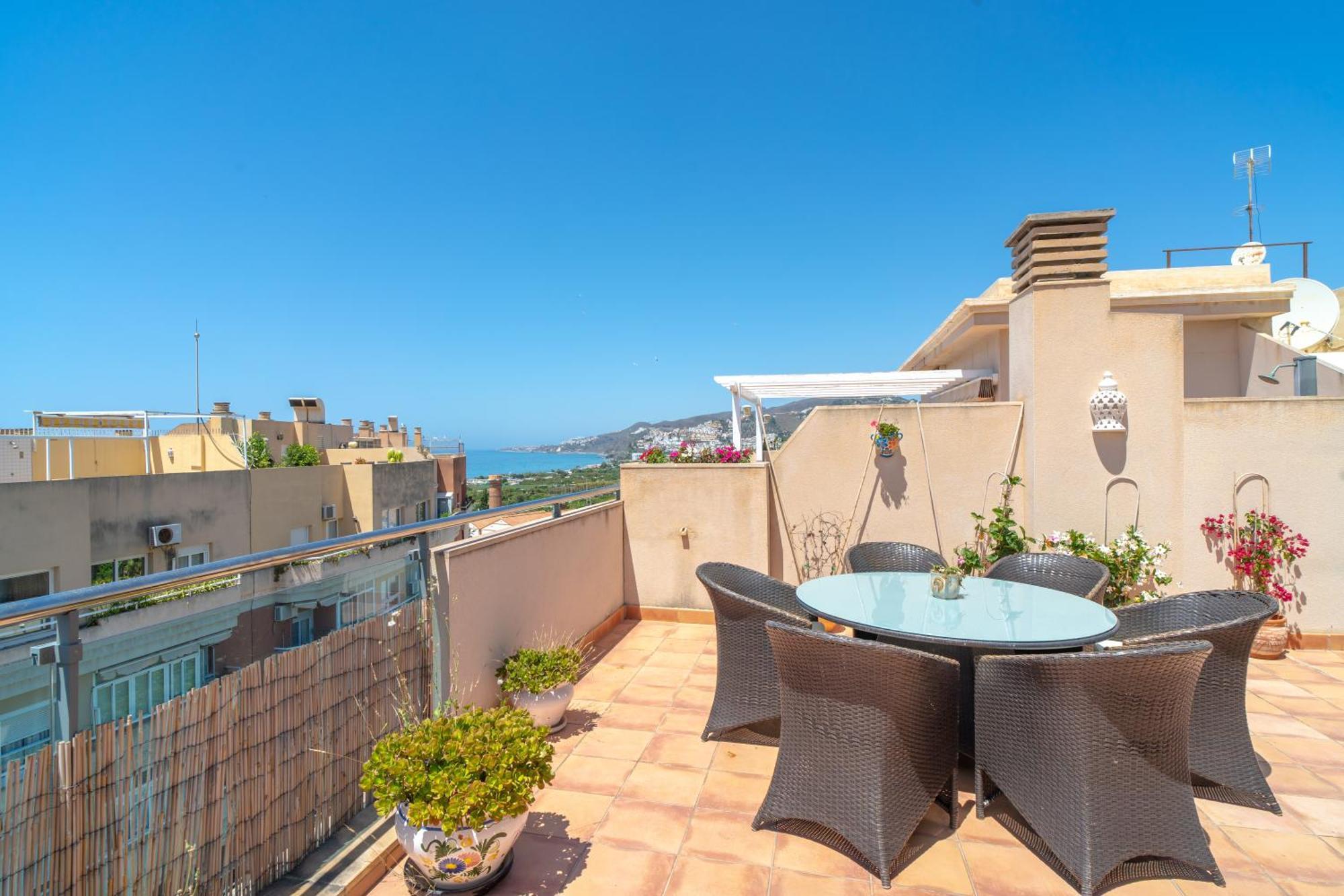 شقة Penthouse Mirador 5B Casasol نيرخا المظهر الخارجي الصورة