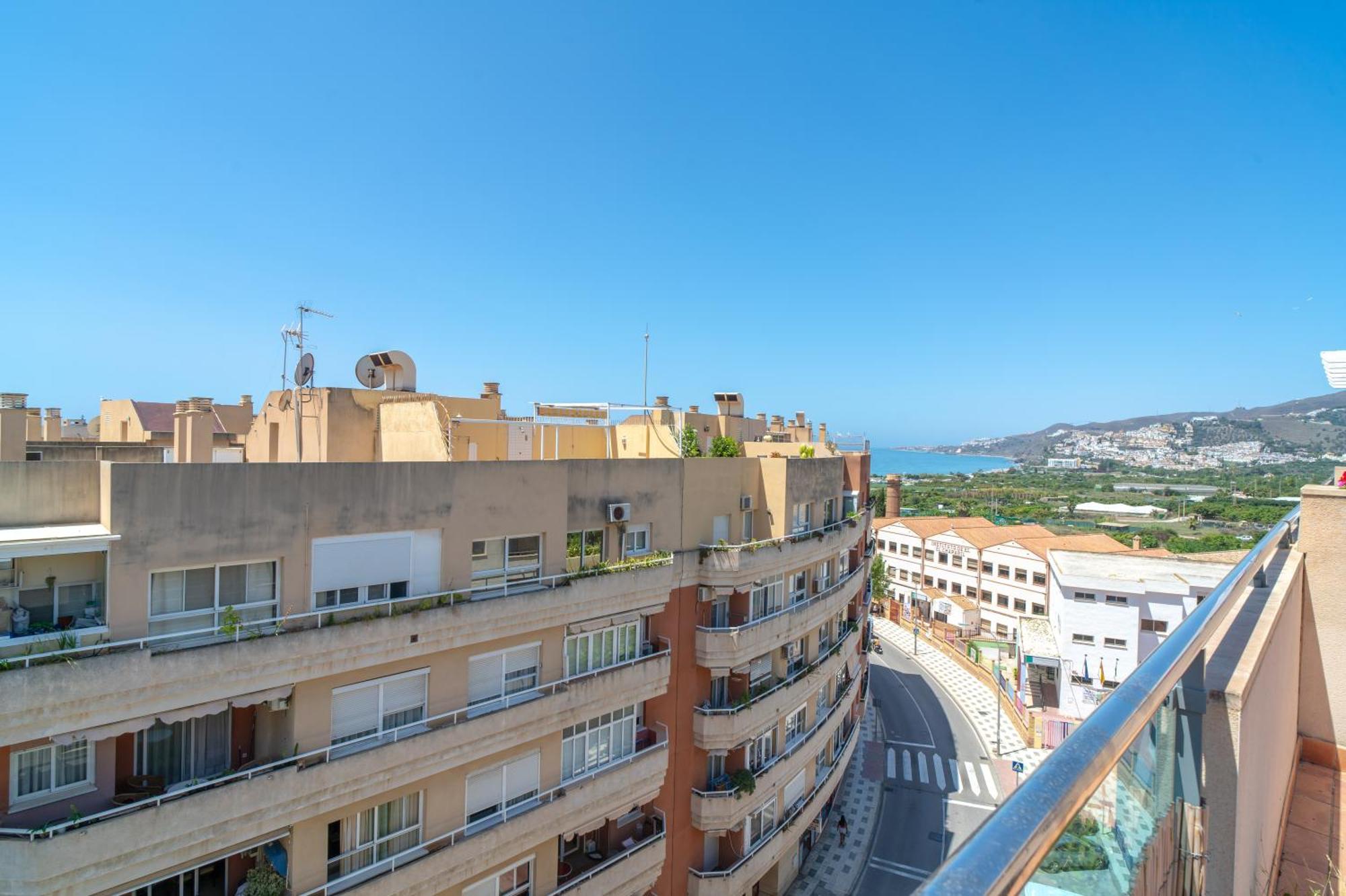 شقة Penthouse Mirador 5B Casasol نيرخا المظهر الخارجي الصورة